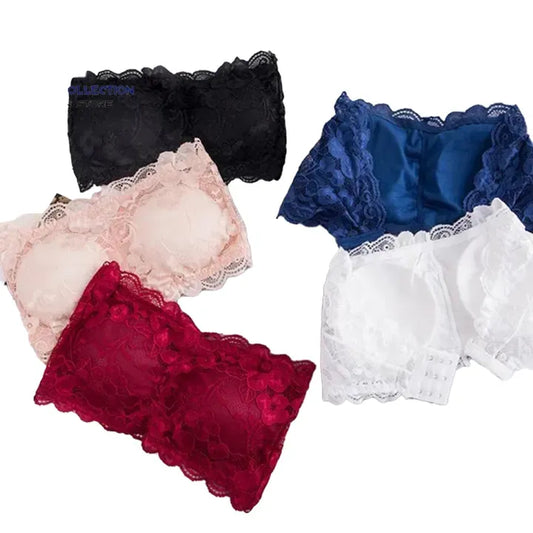 Seamless Bralette With Bandeau Top Comfort Fit Multi Size For Women