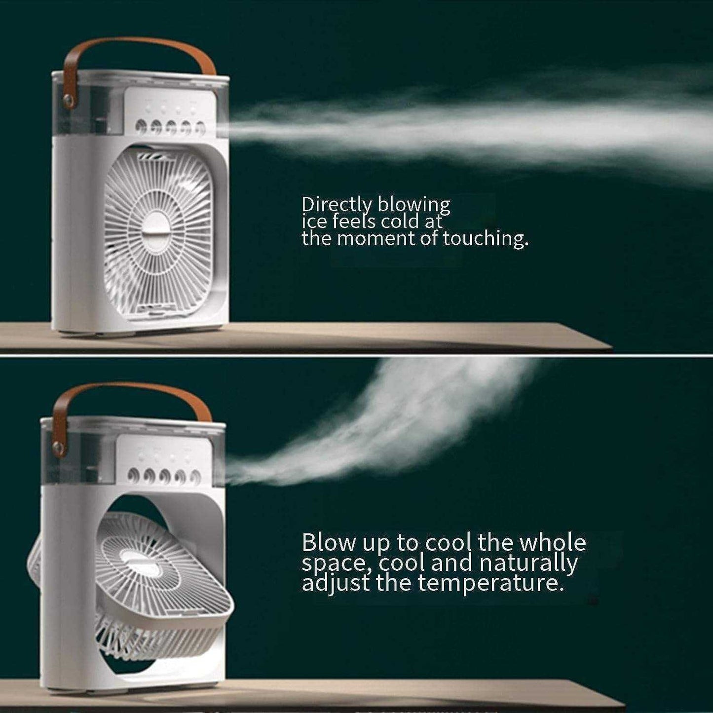 Mini Portable Air Cooler Fan – 3-Speed Personal AC