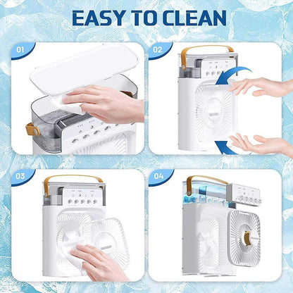 Mini Portable Air Cooler Fan – 3-Speed Personal AC