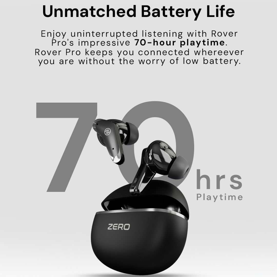 Zero® Rover Pro Wireless Bluetooth 5.3 Earbuds